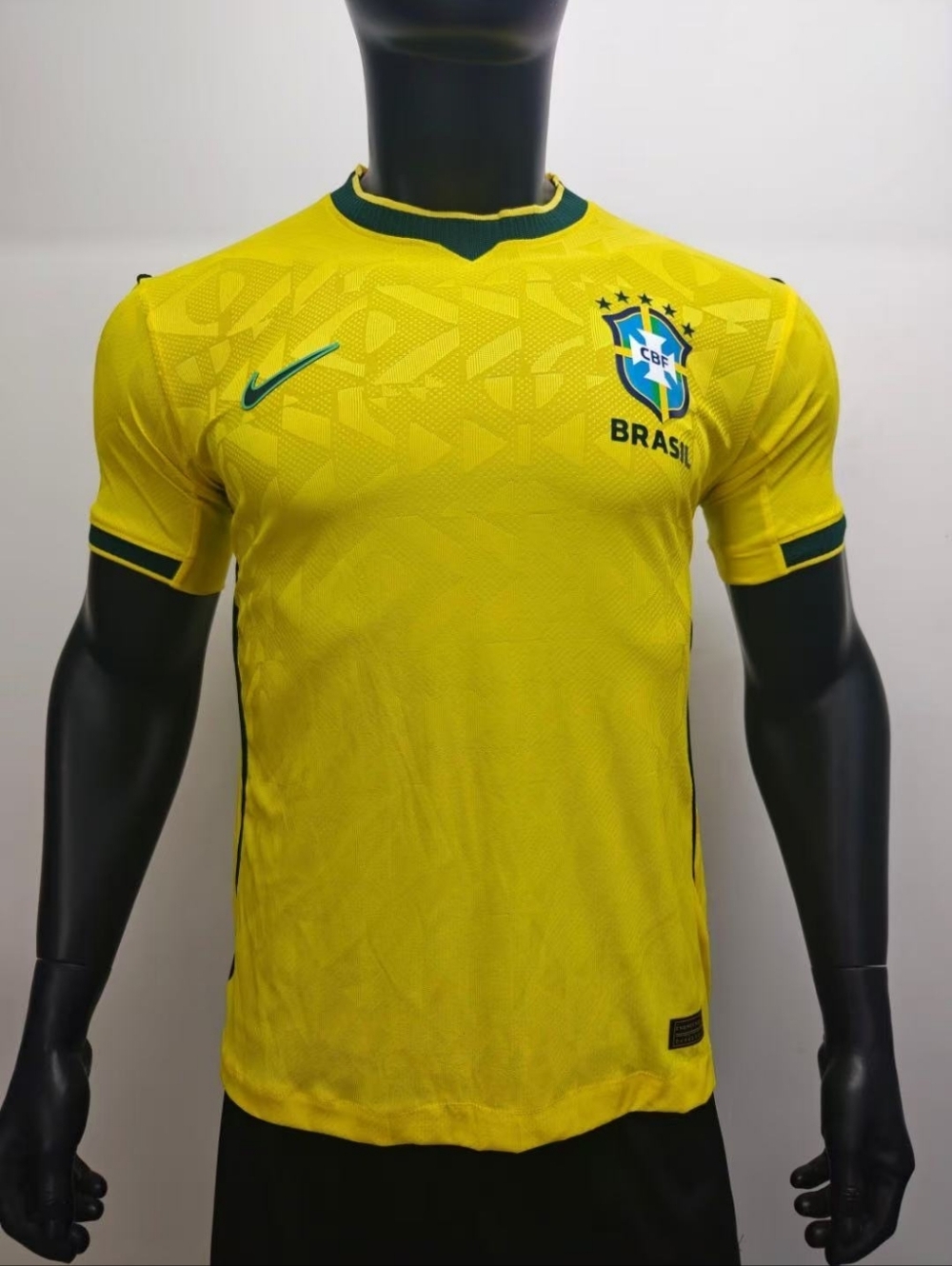 Brazil National Team Yellow Soccer Jersey